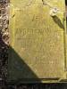 Grave of Jan Andruszkiewicz, died 21 VII 1884